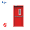 Apartment Best price of 2 hour fire rated Emergency Escape double leaf door With UL Listed 4x7 Feet